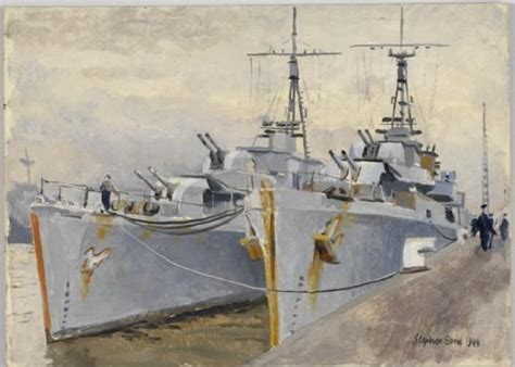 Hms Wildgoose And Hms Starling Art Uk Glasgow Museum Artwork