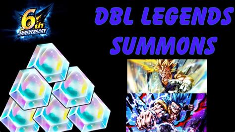 anniversary dbl legends summons youtube