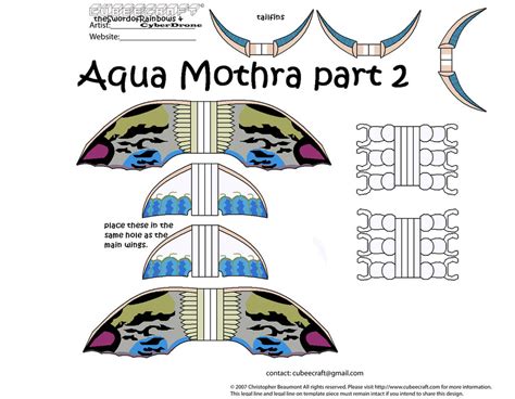 Aqua Mothra part 2 by theSwordofRainbows on DeviantArt