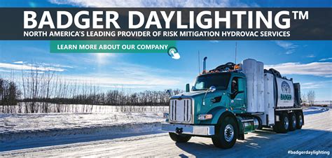 Home > Badger Daylighting™ - Hydrovac Services Company In USA and Canada.