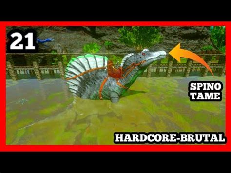 Tame Spino And Got A Surprise In Ark Mobile Brutal Series Youtube