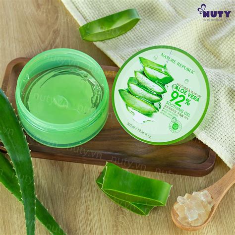 Gel Nha Đam 92 Nature Republic Kem Nha Đam Đa Năng Gel Lô Hội