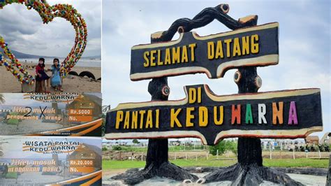 Pantai Kedu Warna Kalianda Lampung Selatan Video Cinematic Youtube