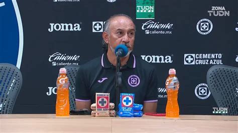 Raúl Gutiérrez muy contento porque Cruz Azul se comportó a la altura