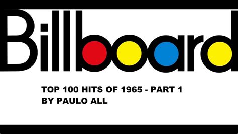 Billboard Top 100 Hits Of 1965 Part 1 5 Youtube