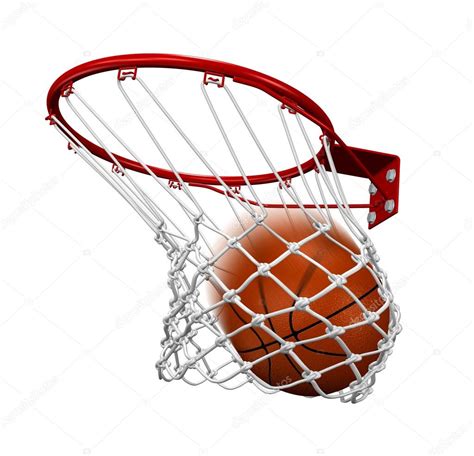 Basketball In The Basket — Stock Photo © Mipan 7988105