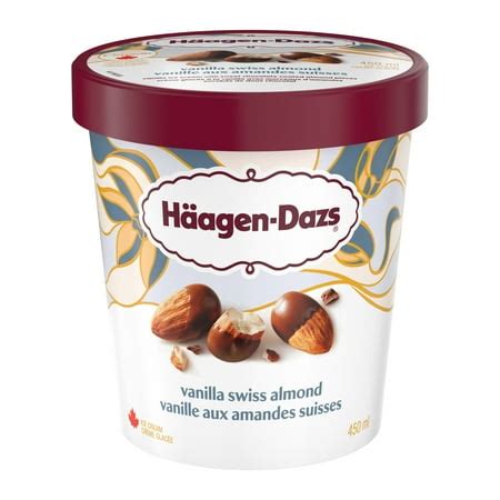 HAAGEN-DAZS Vanilla Swiss Almond 450 mL | Walmart Canada