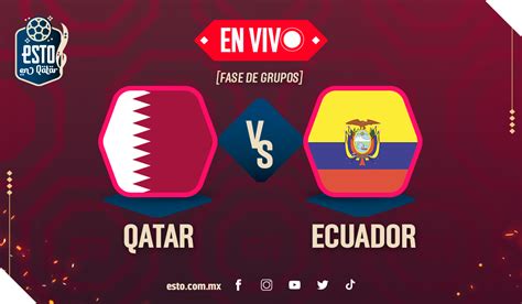 Partido inaugural Mundial 2022 Qatar vs Ecuador en VIVO y transmisión