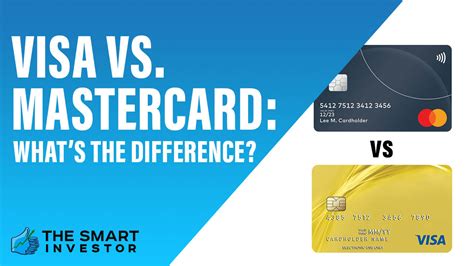 Visa Vs Mastercard Whats The Difference