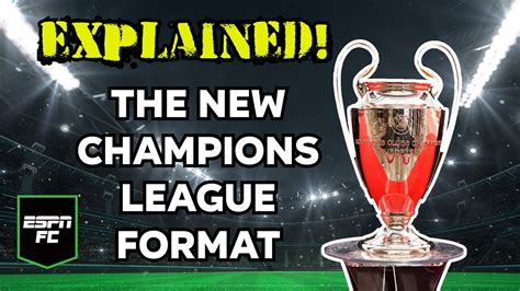 Explained The New Champions League Format The Gab And Juls Show