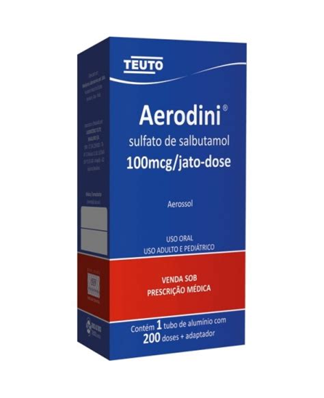 Aerodini Spray Doses Salbutamol