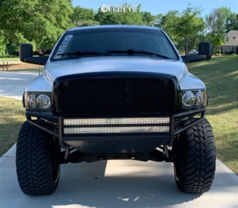 2004 Dodge Ram 1500 With 24x14 76 Tis 544bm And 37 13 5r24 Amp Mud Terrain Attack Mt A And