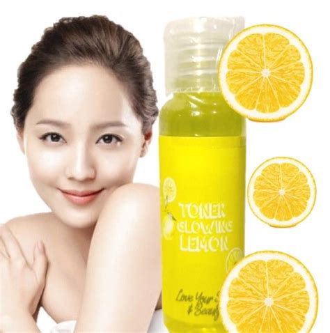 NEW TONER GLOWING LEMON 30ml Toner Wajah Extract Lemon MENCERAHKAN