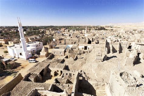 Africa Egypt New Valley Governorate Dakhla Oasis Al Qasr Stock Photo