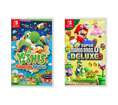 Buy Nintendo New Super Mario Bros U Deluxe Yoshi S Crafted World