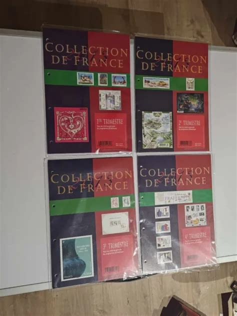 Timbres Collection De France Ann E Compl Te Neuf Sous Blister