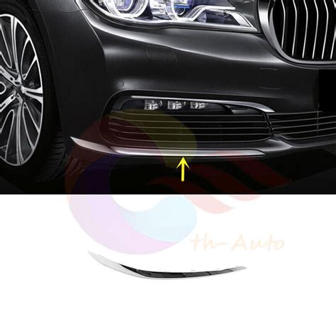 Chrome Front Right Bumper Molding Trim For BMW G12 7 Series Base 2016