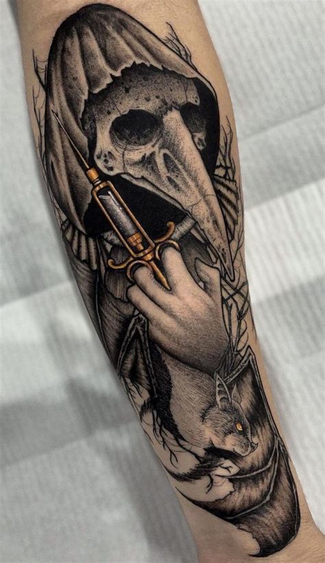 Plague Doctor Tattoos Meanings Tattoo Designs Ideas Doctor Tattoo