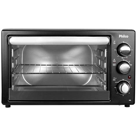 Forno Eletrico Philco Pfe40p Funcao Timer Preto Casas Bahia