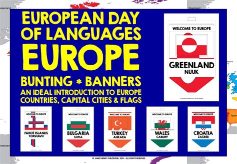 European Day Of Languages Bunting Teaching Resources