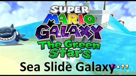 Smg The Green Stars Sea Slide Galaxy Walkthrough Youtube