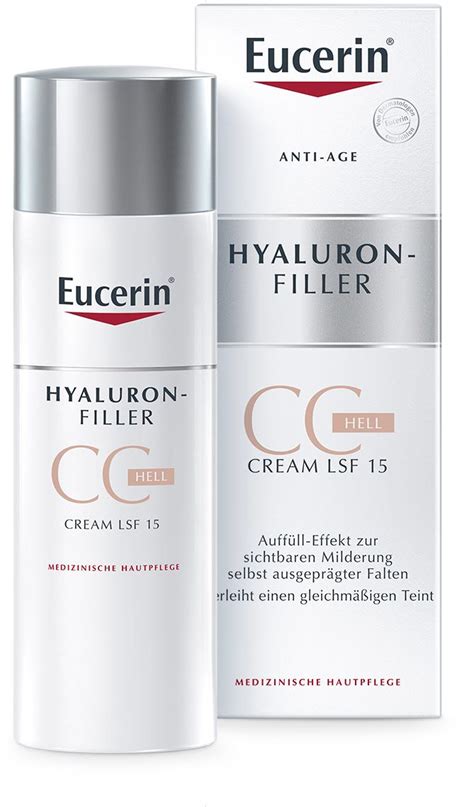 Anti Falten Creme Get Nt Hyaluron Cc Cream Hell Eucerin