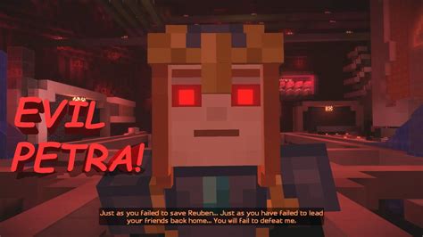 Minecraft Story Mode Episode 7 Access Denied Evil Petra Is Born