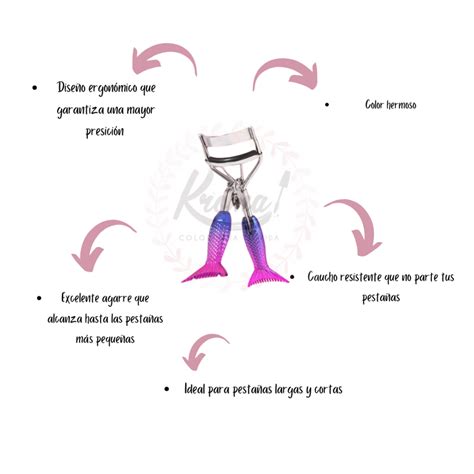 Encrespador Para Pesta As Cola De Sirena Kroma Space