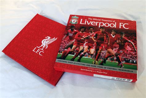 Official Treasures Of Liverpool Fc Book Lfc Book Review