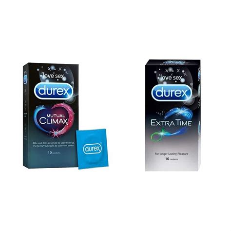 Durex Mutual Climax And Extra Time Condoms 20 N Richesm Healthcare