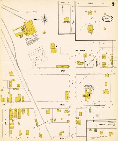 Sanborn Map Of Cadott Map Or Atlas Wisconsin Historical Society