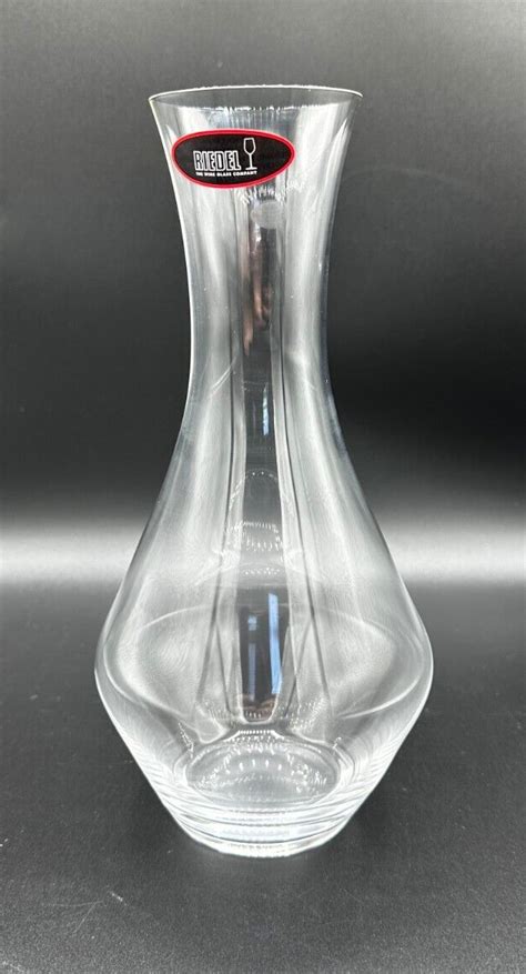 New Glass Riedel Merlot Red Wine Decanter 144014 95 Ebay