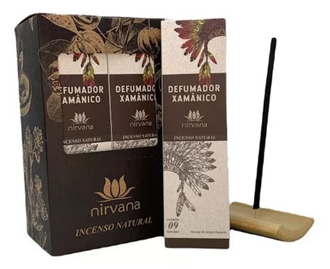 Incenso Defumador Nirvana Tradicional Aromas Fragrância Defumador