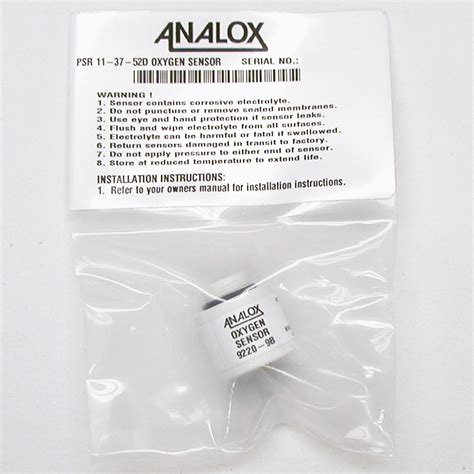 Analox O2eii Nitrox Analyzer Replacement O2 Sensor 3yr Warranty Scuba Ebay