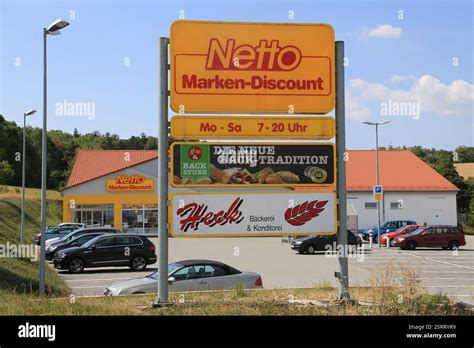 Netto Supermarket In A Village In Germany Stock Photo Alamy