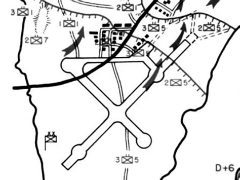 Pacific Wrecks Map Of Peleliu Airfield On Southern Peleliu Island