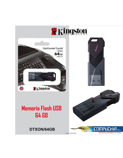 Memoria Flash Usb Kingston Datatraveler Exodia Onyx Gb Usb