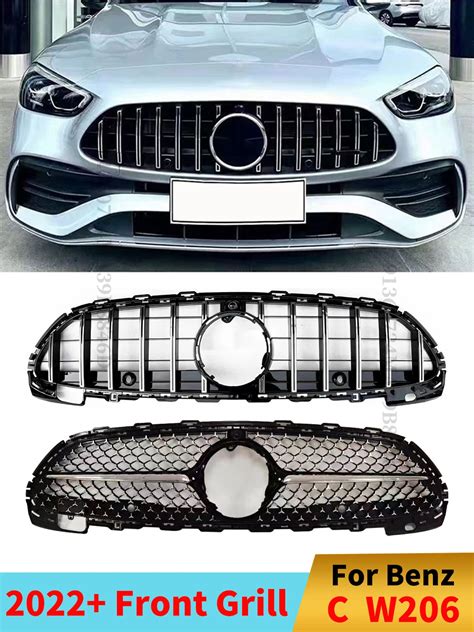 Gt Diamond Style Front Bumper Inlet Grille Racing Hood Grill For