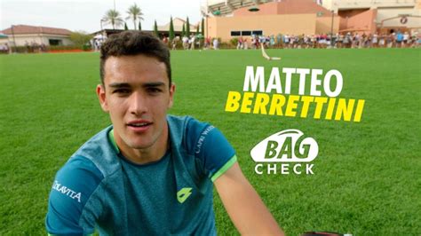 Bag Check - Matteo Berrettini