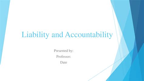 Solution Liability And Accountability Studypool