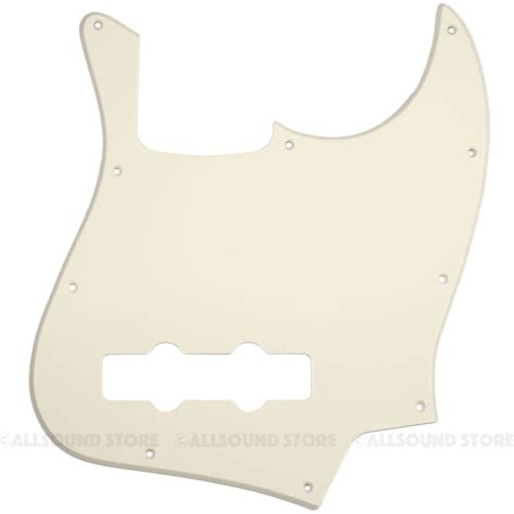 Ply Parchment Pickguard For Fender String Jazz Bass Jb Reverb