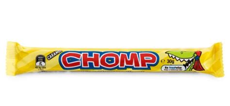 Cadbury Chomp Chewy Chocolate Coated Caramel 30g Bar - Lollies'n'Stuff