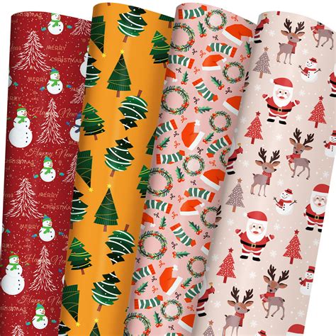 Simple Christmas Wrapping Paper Designs