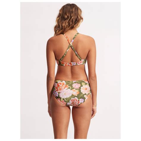 Seafolly Paradise Garden Wide Side Retro Bikini Bottom Women S Buy