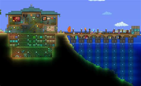 Builds Old Beach House That Im Still Very Proud Of Terraria