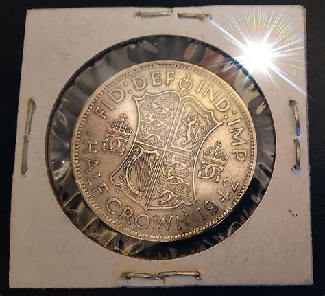 George Vi Silver Half Crown In Excellent Condition For Sale Buy