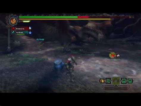 Wii Mh Us Ver Online W Party High Rank Rathalos Hunt