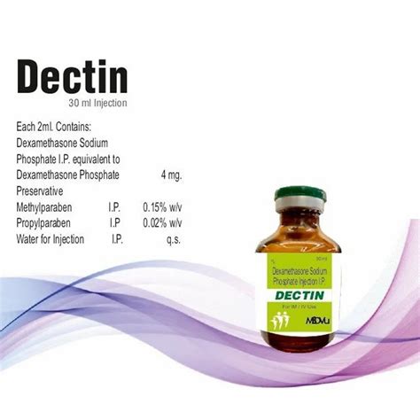 Dectin Dexamethasone Sodium Phosphate Injection I P Mg Ml At Rs