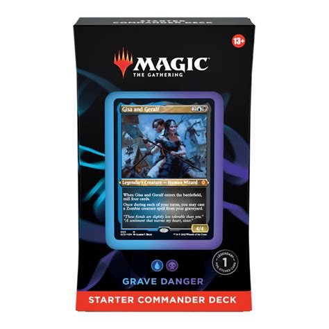 Starter Commander Decks 2022 Grave Danger Blue Black The Mana Shop