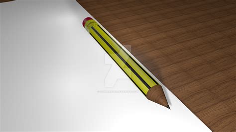 Pencil Render 1 Cinema 4D By CommandoAir On DeviantArt